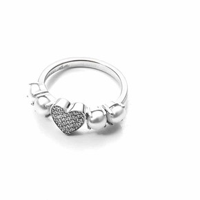Anello 4US Cesare Paciotti Central Love - 4UAN3007W - 10 Anello 4US Cesare Paciotti Central Love - 4UAN3007W - 10