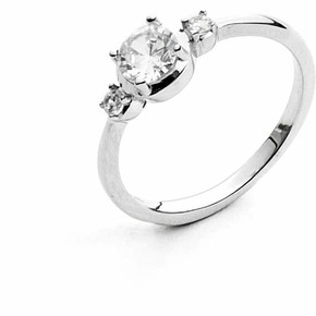 Anello 4US Cesare Paciotti Trilogy - 4UAN3711W - 14 Anello 4US Cesare Paciotti Trilogy - 4UAN3711W - 14