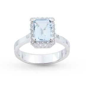 Anello Acquamarina Artlinea - AD523-LB