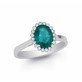 Anello Artlinea Gem Passion Smeraldo - AD709/SM-LB - 16
