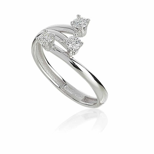 Anello Artlinea Trilogy Contrarie - AD847/DB-LB - 13