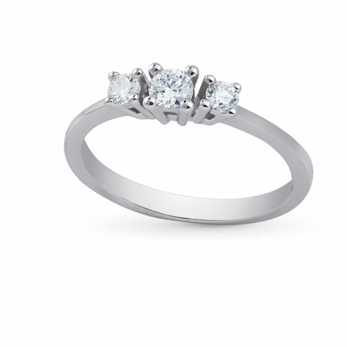 Anello Artlinea Trilogy Diamond - AD409-LB - 13