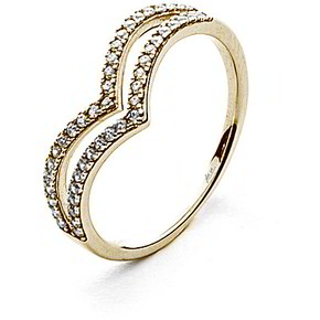 Anello Donna 4US Cesare Paciotti Love - 4UAN4615W - 16 Anello Donna 4US Cesare Paciotti Love - 4UAN4615W - 16