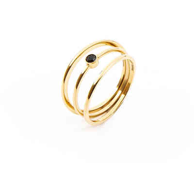 Anello Donna 4US Cesare Paciotti Multi Zircon - 4UAN3992W - 12 Anello Donna 4US Cesare Paciotti Multi Zircon - 4UAN3992W - 12