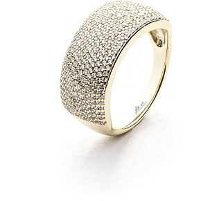 Anello Donna 4US Cesare Paciotti Pavè - 4UAN4609W - 18