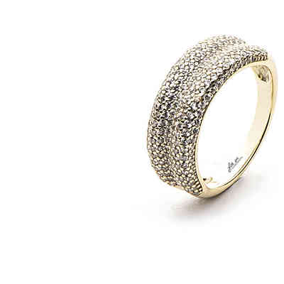 Anello Donna 4US Cesare Paciotti Pavè - 4UAN4611W - 12 Anello Donna 4US Cesare Paciotti Pavè - 4UAN4611W - 12