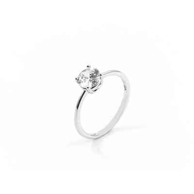 Anello Donna 4US Cesare Paciotti Solitario - 4UAN3867W-14 Anello Donna 4US Cesare Paciotti Solitario - 4UAN3867W-14