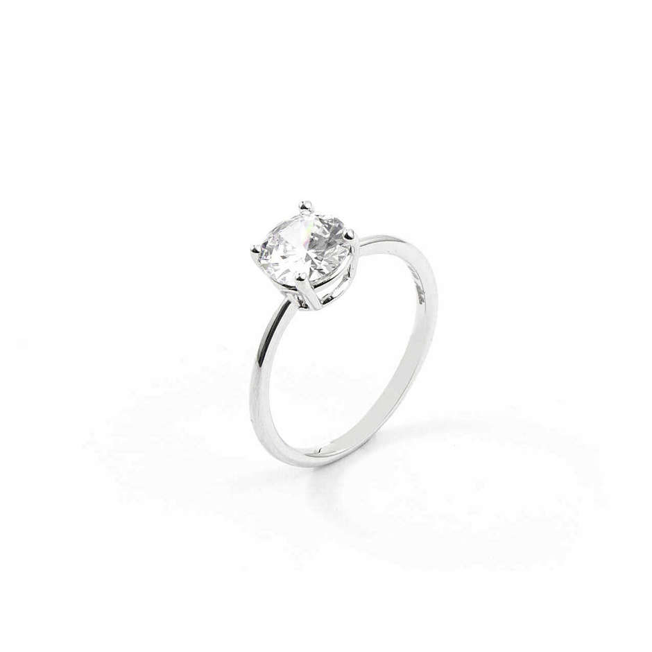 Anello Donna 4US Cesare Paciotti Solitario - 4UAN3870W-14