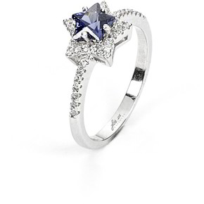 Anello Donna 4US Cesare Paciotti Solitario - 4UAN5398W - 14 Anello Donna 4US Cesare Paciotti Solitario - 4UAN5398W - 14