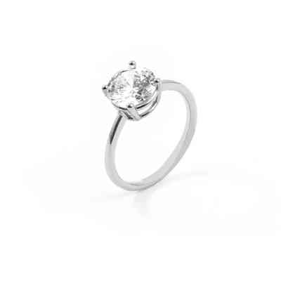 Anello Donna 4US Cesare Paciotti Zircon - 4UAN3873W - 12 Anello Donna 4US Cesare Paciotti Zircon - 4UAN3873W - 12