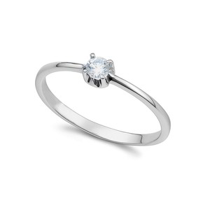 Anello Donna Ambrosia Solitario - AAZ 140 - 14 Anello Donna Ambrosia Solitario - AAZ 140 - 14