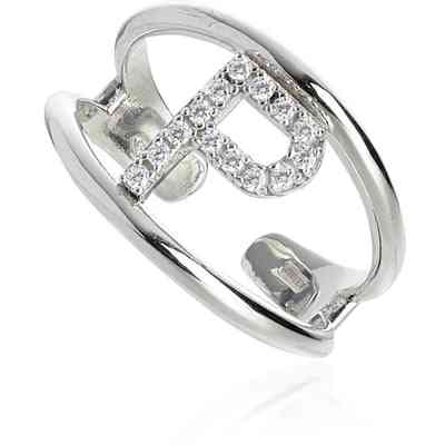 Anello Donna Artlinea Lettera Zirconia - ZAS2/P-LB Anello Donna Artlinea Lettera Zirconia - ZAS2/P-LB