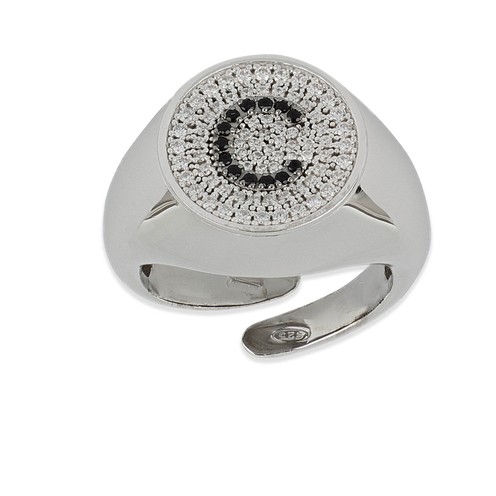 Anello Donna Artlinea Lettera Zirconia - ZAS3/C-LL