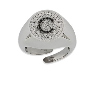 Anello Donna Artlinea Lettera Zirconia - ZAS3/C-LL Anello Donna Artlinea Lettera Zirconia - ZAS3/C-LL