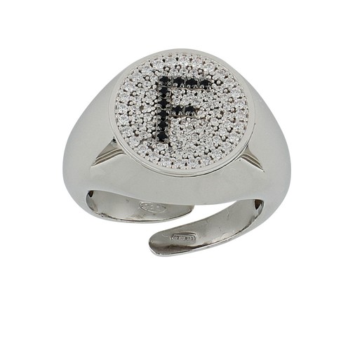 Anello Donna Artlinea Lettera Zirconia - ZAS3/F-LL