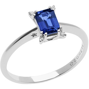 Anello Donna Comete Stelle Gemelle Solitario - ANB 2608