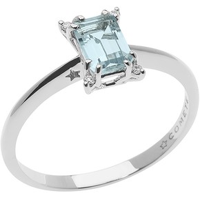 Anello Donna Comete Stelle Gemelle Solitario - ANQ 319