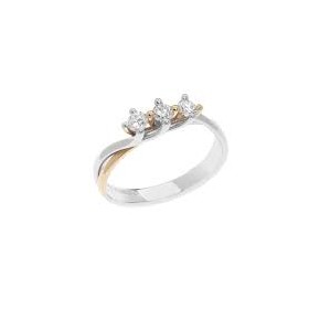 Anello Donna Comete Trilogy Magnolia - ANB 2578 - 13 Anello Donna Comete Trilogy Magnolia - ANB 2578 - 13