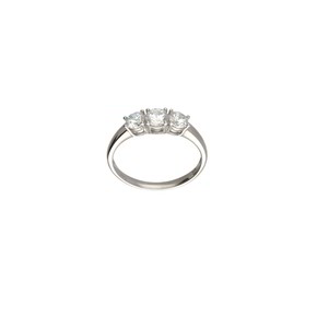 Anello Donna Guzzi Gioielli Oro 18Kt Trilogy - ZA008