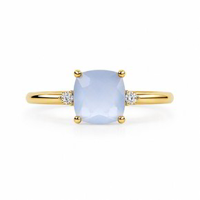 Anello Donna Lucciole Solitario - ANIRIDE9KTQ-OG-B