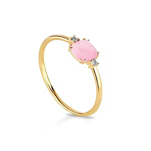 Anello Donna Lucciole Solitario - ANIRIDE9KTQ-OG-R