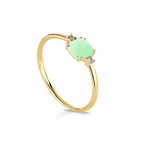 Anello Donna Lucciole Solitario - ANIRIDE9KTQ-OG-V