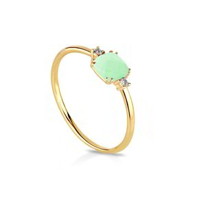 Anello Donna Lucciole Solitario - ANIRIDE9KTQ-OG-V