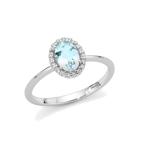 Anello Donna Miluna Acquamarina - LID3764