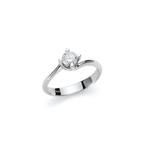 Anello Donna Miluna Solitario Diamanti - LID5180-050C - 15 Anello Donna Miluna Solitario Diamanti - LID5180-050C - 15