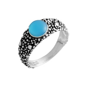 Anello Donna Raspini Perlage Agata Azzurra - 11800