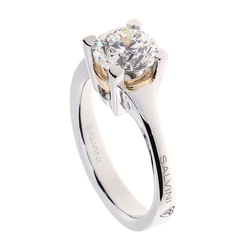 Anello Donna Salvini Battito Solitario - 81072860