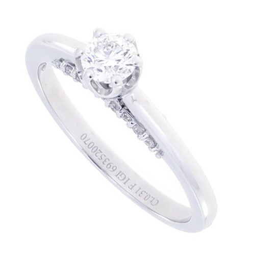 Anello Donna Salvini Istante Solitario - 81115567