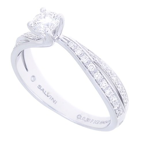 Anello Donna Salvini Sospiro Solitario - 81115563