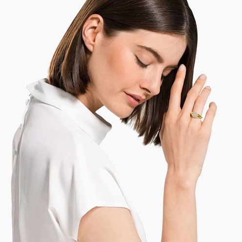 Anello Donna Swarovski Ginger Gold - 8