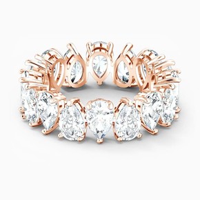 Anello Donna Swarovski Vittore Pear Rose - 15 Anello Donna Swarovski Vittore Pear Rose - 15