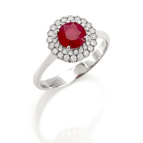 Anello Flower Artlinea Diamond - AD649/RU-LB - 13 Anello Flower Artlinea Diamond - AD649/RU-LB - 13