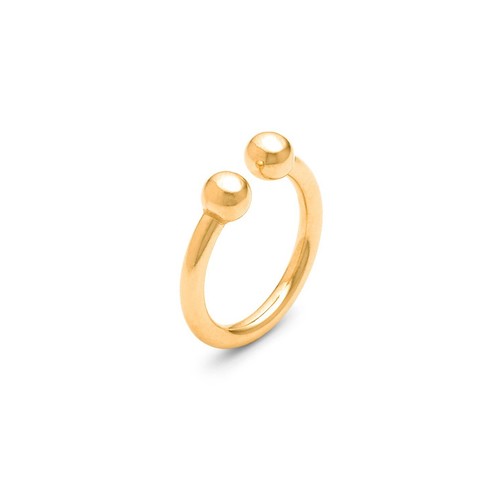 Anello Giovanni Raspini Axis Dorato - 12502 - 16