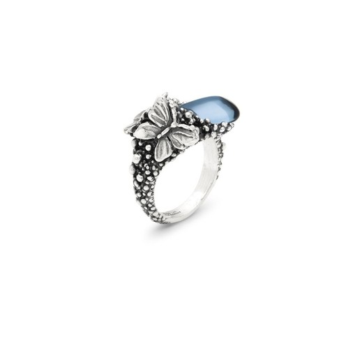 Anello Giovanni Raspini Goccia Farfalle - 12418 - 18