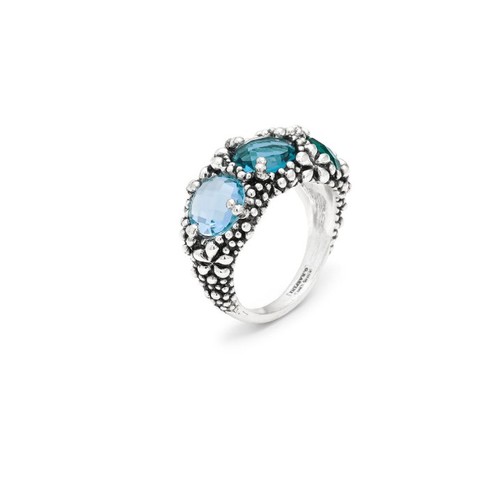 Anello Giovanni Raspini Trilogy Blue Ivy - 12430 - 14