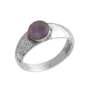 Anello Raspini Martellato Ametista - 11805 - 16 Anello Raspini Martellato Ametista - 11805 - 16