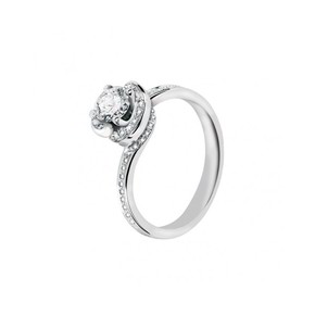 Anello Salvini Abbraccio Incassato Solitario - 81110302