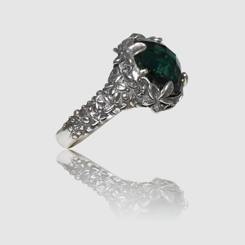 Anello Tesoro Di Hera Frangipane Quarzo - FAN001-V