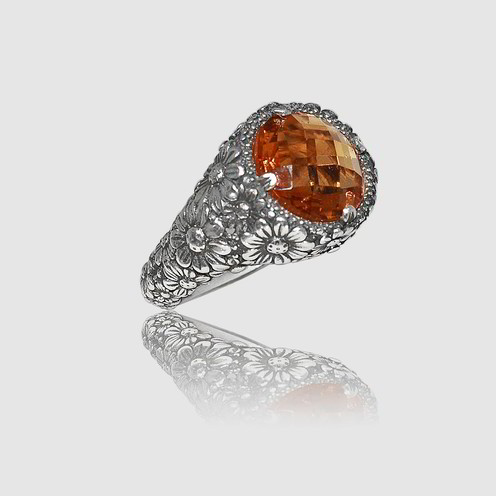 Anello Tesoro Di Hera Margherite Quarzo - FAN004-A