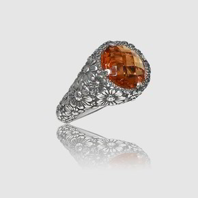 Anello Tesoro Di Hera Margherite Quarzo - FAN004-A