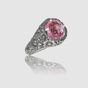 Anello Tesoro Di Hera Margherite Quarzo - FAN004-R