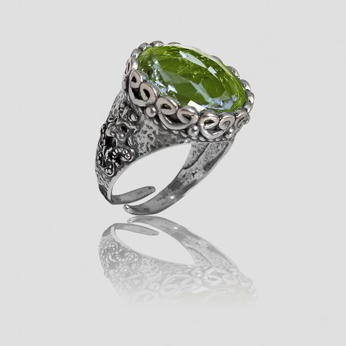 Anello Tesoro Di Hera Maschera Apotropaica - AN006-V