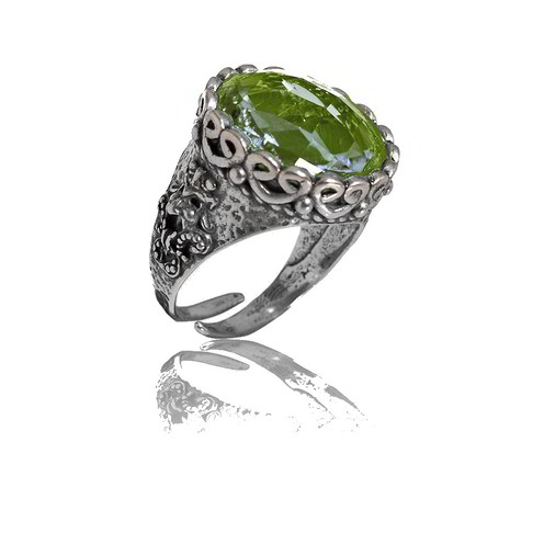 Anello Tesoro Di Hera Maschera Apotropaica - AN006-V