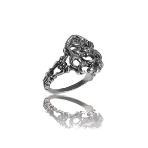 Anello Tesoro Di Hera Maschera Apotropaica - AN021
