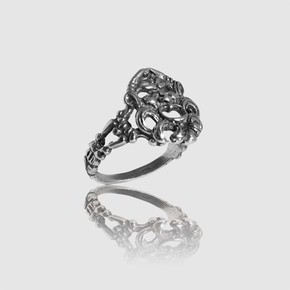 Anello Tesoro Di Hera Maschera Apotropaica - AN021