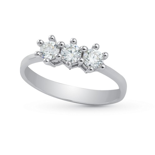 Anello Trilogy Artlinea Diamond - AD363-LB - 13